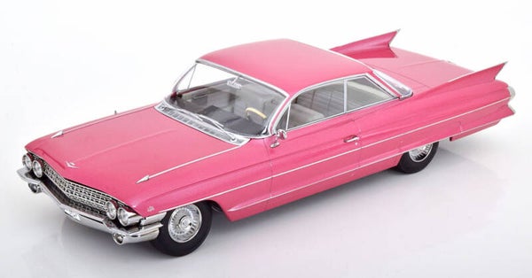 KK Scale Cadillac Series 62 Coupe DeVille 1961 pink metallic 1:18