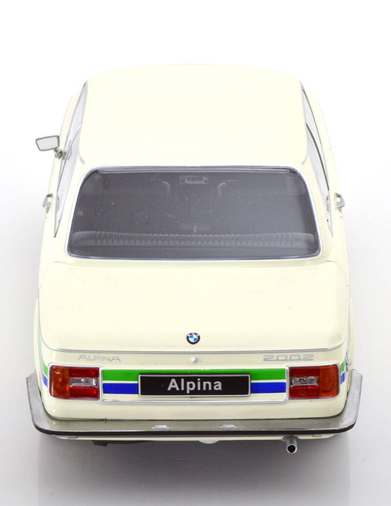 échelle 1/18 BMW 2002 Alpina 1974 1/18 Par KK-Scale - Modèle Statique Blanc - Pièce De Collection