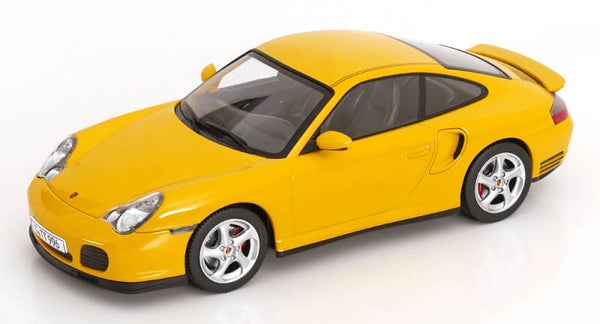 KK Scale Porsche 911 (996) Turbo (2000) gelb KKDC181473 1:18