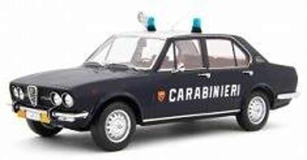 Laudo Alfa Romeo Alfetta 1.8 (1973) Carabinieri LM178F-PO 1:18