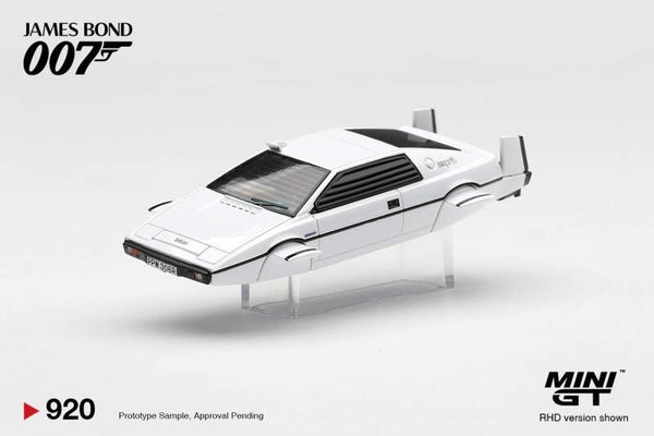 Mini GT Lotus Esprit S1 “The spy who loved me“ (1977) Italian Poster MGT00920-007I 1:64