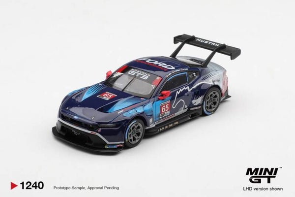 Mini GT Ford Mustang GT3 # 65 Ford Multimatic Motorsports Sieger 24 h Daytona 2025 MGT01240-L 1:64