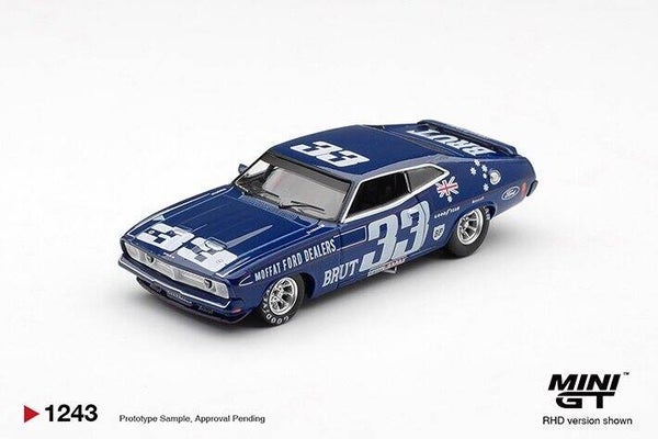 Mini GT Ford Falcon (XB) GT # 33 Bathurst 1000 1974 MGT01243-R 1:64