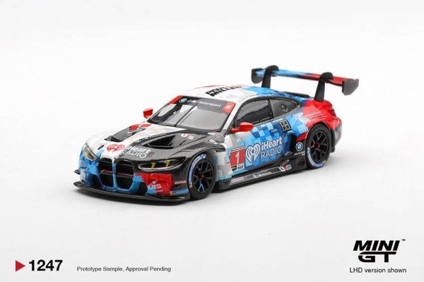 Mini GT BMW M4 GT3 Evo # 1 Paul Miller Racing 24 h Daytona 2025 MGT01247-L 1:64