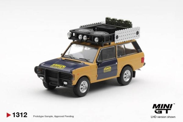 Mini GT Land Rover Range Rover Camel Trophy H.Fischer & W.Bays Sumatra 1981 MGT01312-L 1:64