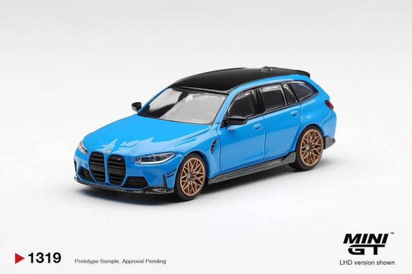 Mini GT BMW M3 M Performance Touring Riviera blau 2025 MGT01319-L 1:64