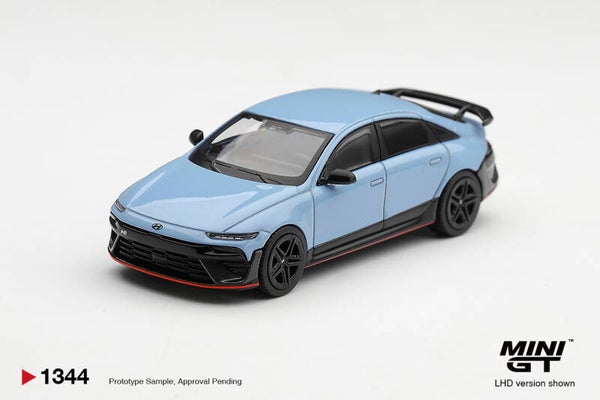 Mini GT Hyundai Ioniq 6 N Performance blau pearl MGT01344-L 1:64
