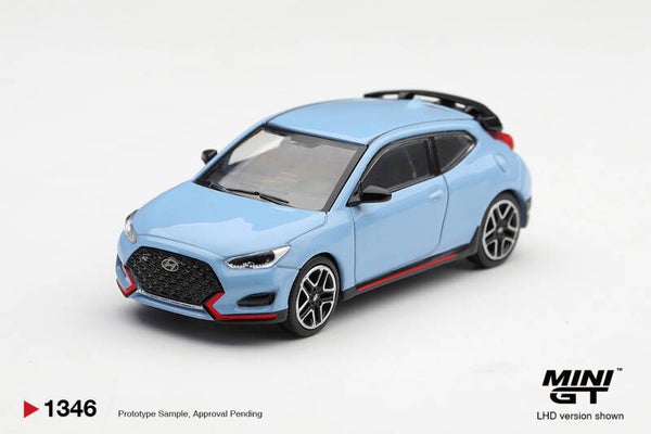 Mini GT Hyundai Veloster N Performance blau MGT01346-L 1:64