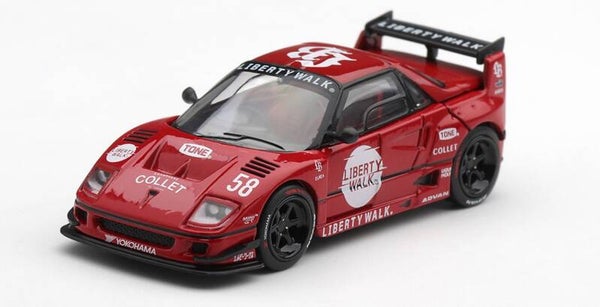 Mini GT Mazda AZ-1 Liberty Walk LB40 Hinomaru rot 2026 MGT01362-R 1:64