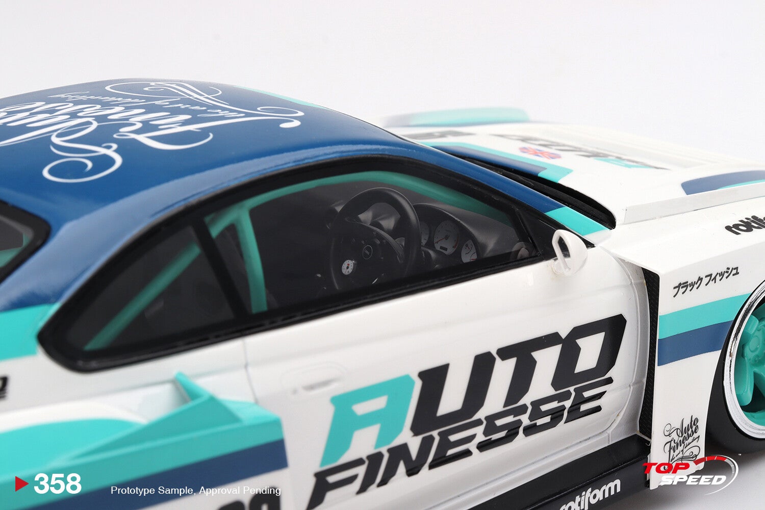 TopSpeed LB-Super Silhouette Nissan S15 SILVIA Auto Finesse 1:18 