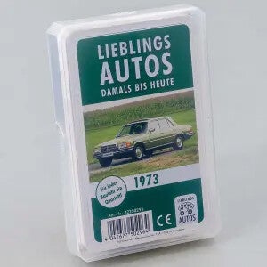 Auto Quartett "Lieblingsautos 1973"