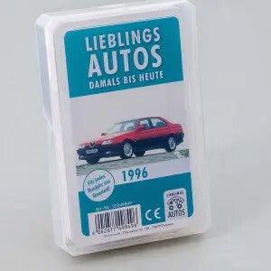Auto Quartett "Lieblingsautos 1996"