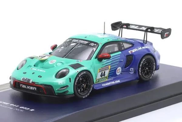IXO Porsche 911 GT3 R Falken # 44 24h Nürburgring 2026 Tim Heinemann * Sven Müller * Morris Schuring * Klaus Bachler 64-44NUR26 1:64