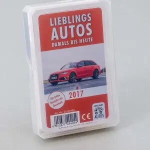 Auto Quartett "Lieblingsautos 2017"