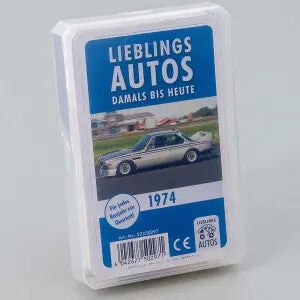 Auto Quartett "Lieblingsautos 1974"
