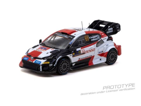 Tarmac Toyota GR Yaris Rally1 Hybrid Kalle Rovanperä Central European Rally 2023 T64-085-23CER69 1:64