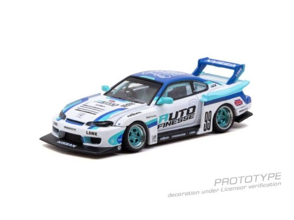 Tarmac Nissan Silvia (S15) LB Super Silhouette Auto Finesse 2025 T64-091-AF 1:64
