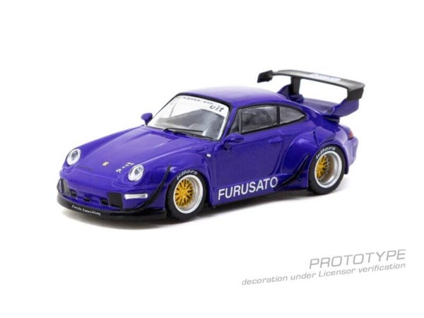 Tarmac Porsche RWB 993 Furusato purple 2024 T64-TL017-FU 1:64