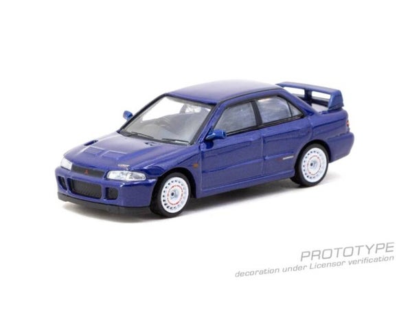 Tarmac Mitsubishi Lancer GSR Evolution 2 blau 1994 T64G-049-BL 1:64