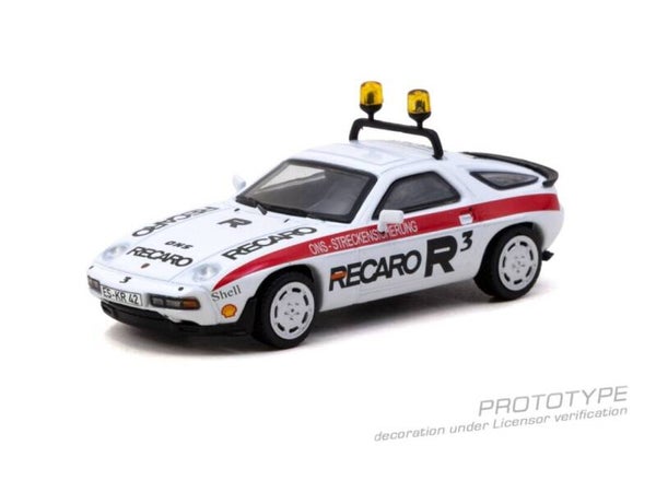 Tarmac Porsche 928 S weiß Safety Car T64G-083-SC 1:64