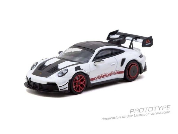 Tarmac Porsche GT3RS 992-1 weiß und rot 2026 T64MC-023-WR 1:64