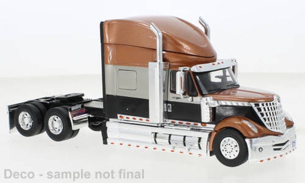 IXO International Lonestar Zugmaschine (2010) orange metallic / schwarz 1:43
