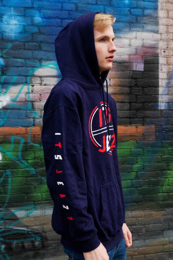 Its Jeazz hoodie (Marine Blauw)