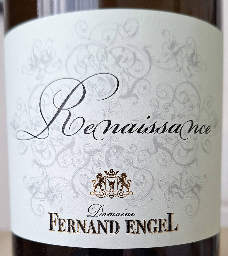 Pinot Gris ‘Renaissance’ 2023, AOP Alsace Pinot Gris, Domaine Fernand Engel