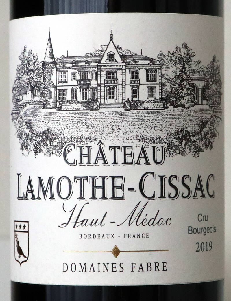 Château Lamothe-Cisssac 2019, Cru Bourgeois Haut-Médoc