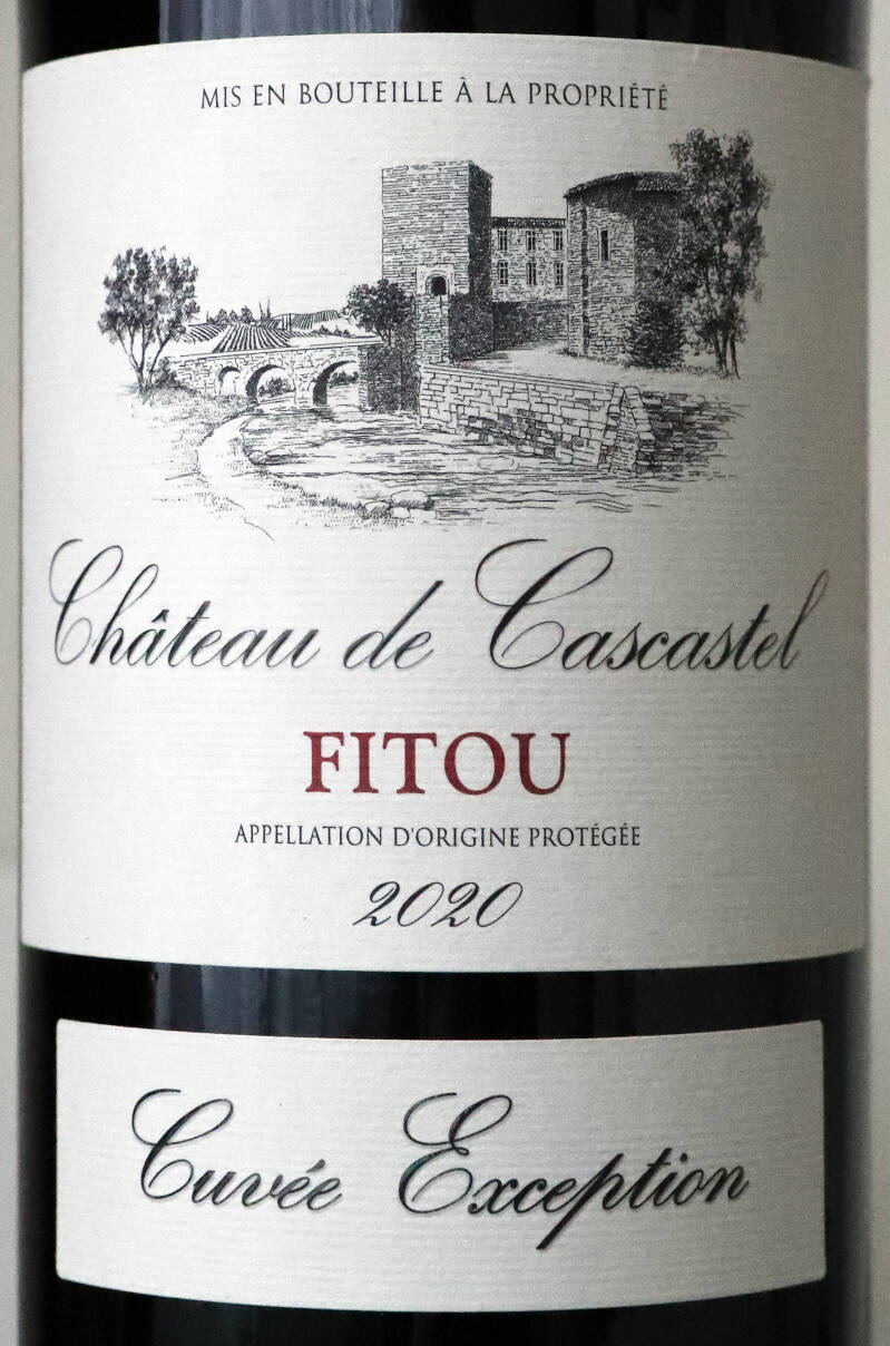 Fitou ‘Cuvée Exception’ 2020, Château de Cascastel