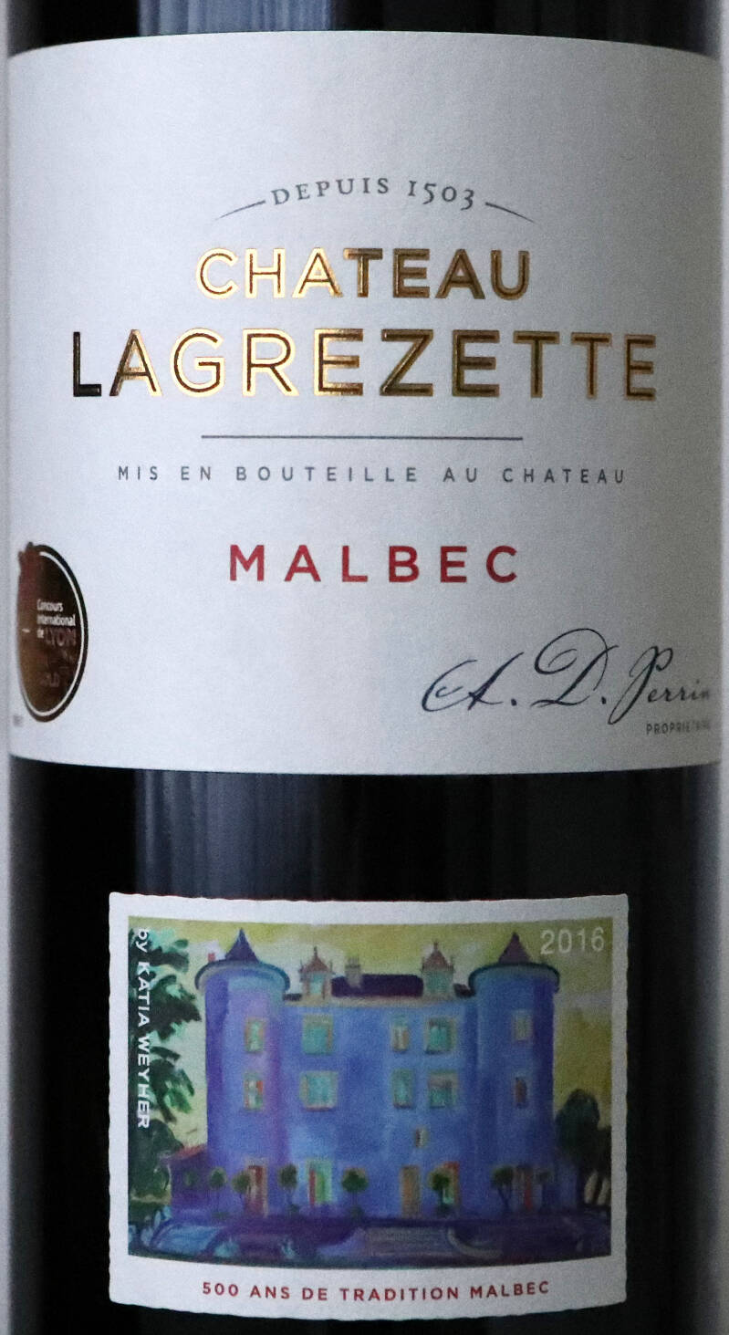 Château Lagrézette 2016, AOP Cahors