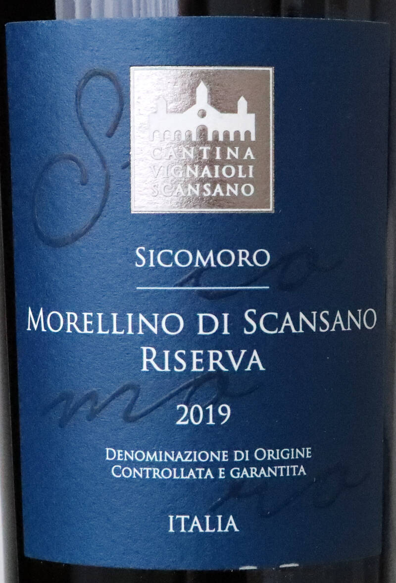Sicomoro Morellino di Scansano Riserva DOCG 2019, Cantina Morellino di Scansano