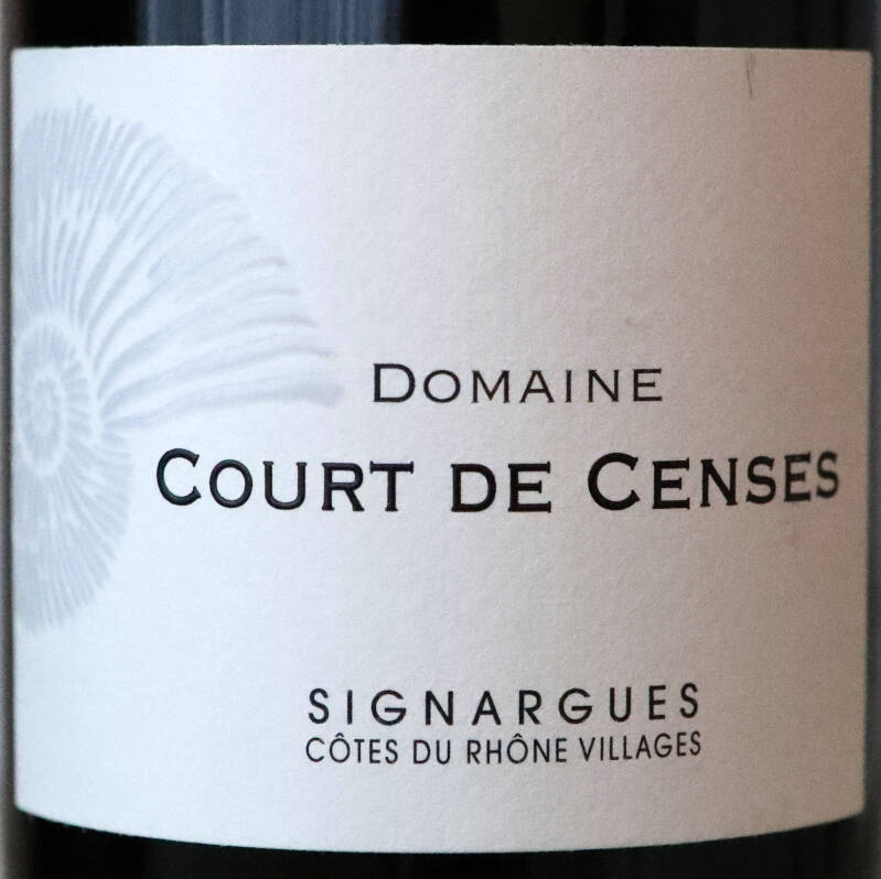 Côtes-du-Rhône Villages Sinargues Rouge 2022, Domaine Court de Censes, Les Vignerons du Castelas