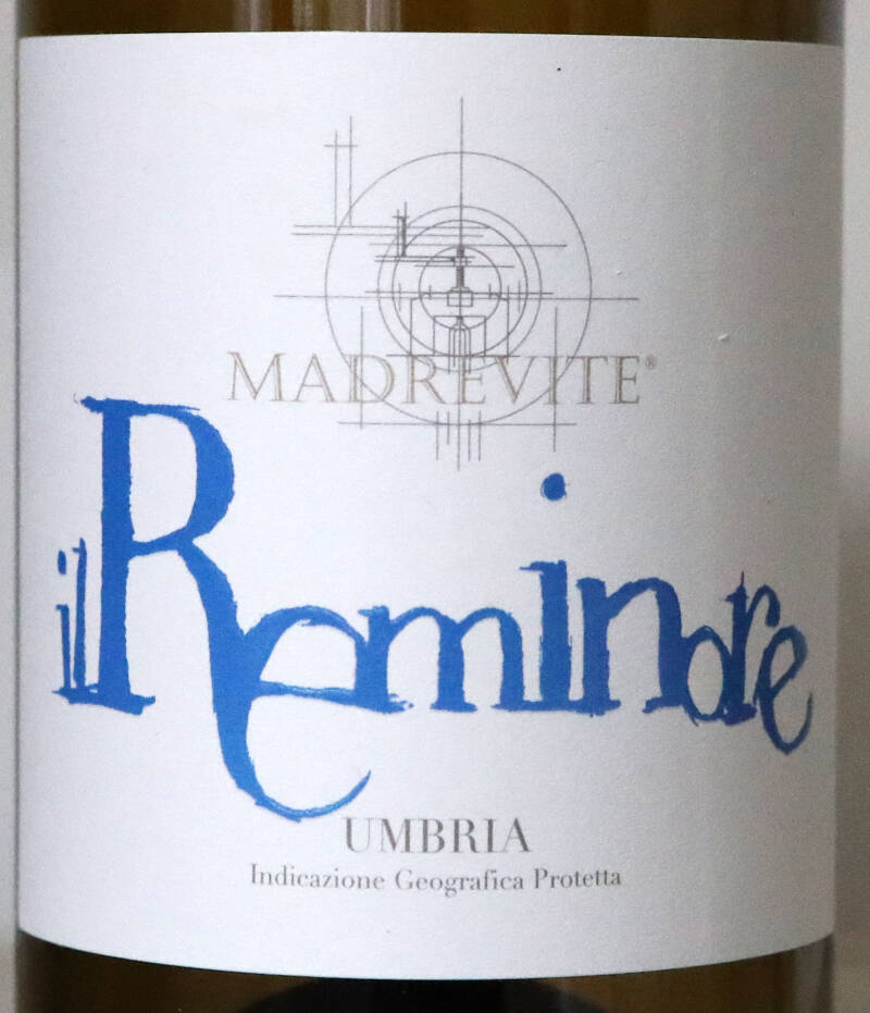 Il Reminore 2022, Madrevite, Umbria IGP