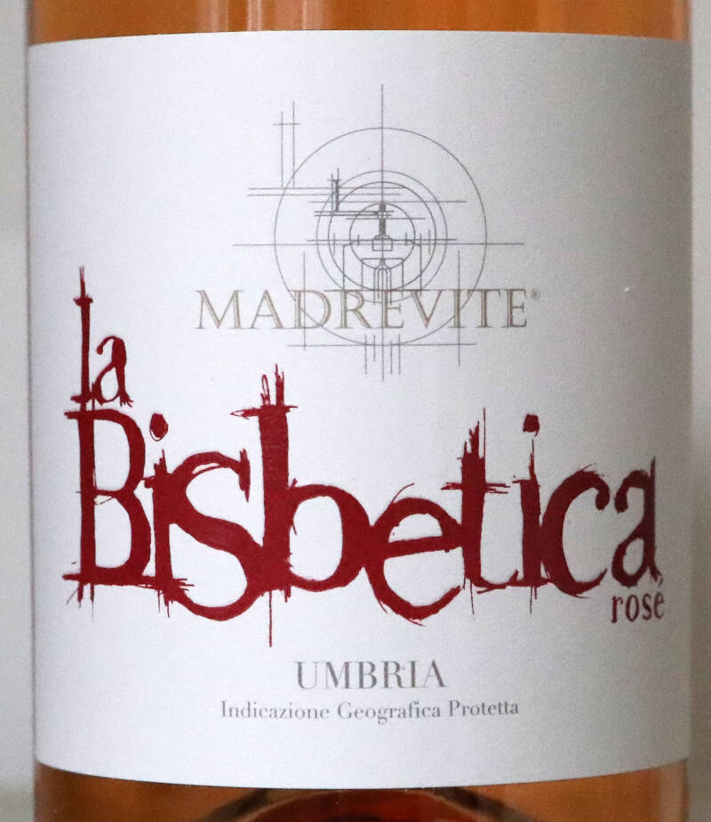 La Bisbetica Rosè 2022, Madrevite, Umbria IGP