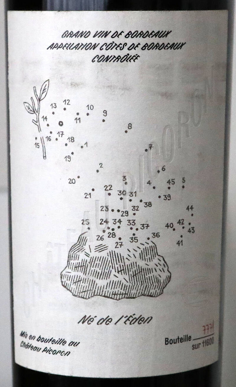 Château Picoron ‘Né de l’Éden’ 2017, Castillon Côtes de Bordeaux