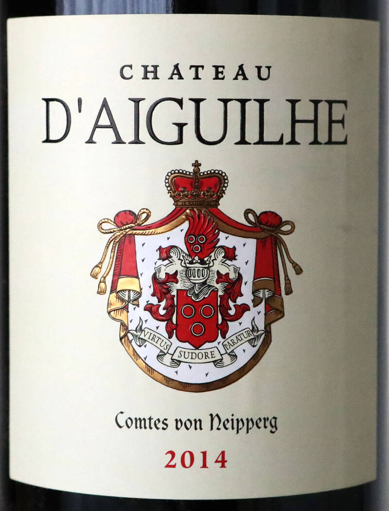 Château D’Aiguilhe 2014, Castillon Côtes de Bordeaux