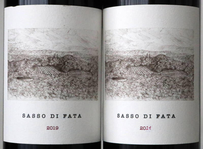 Sasso di Fata 2019 en 2021, Tenuta Licinia
