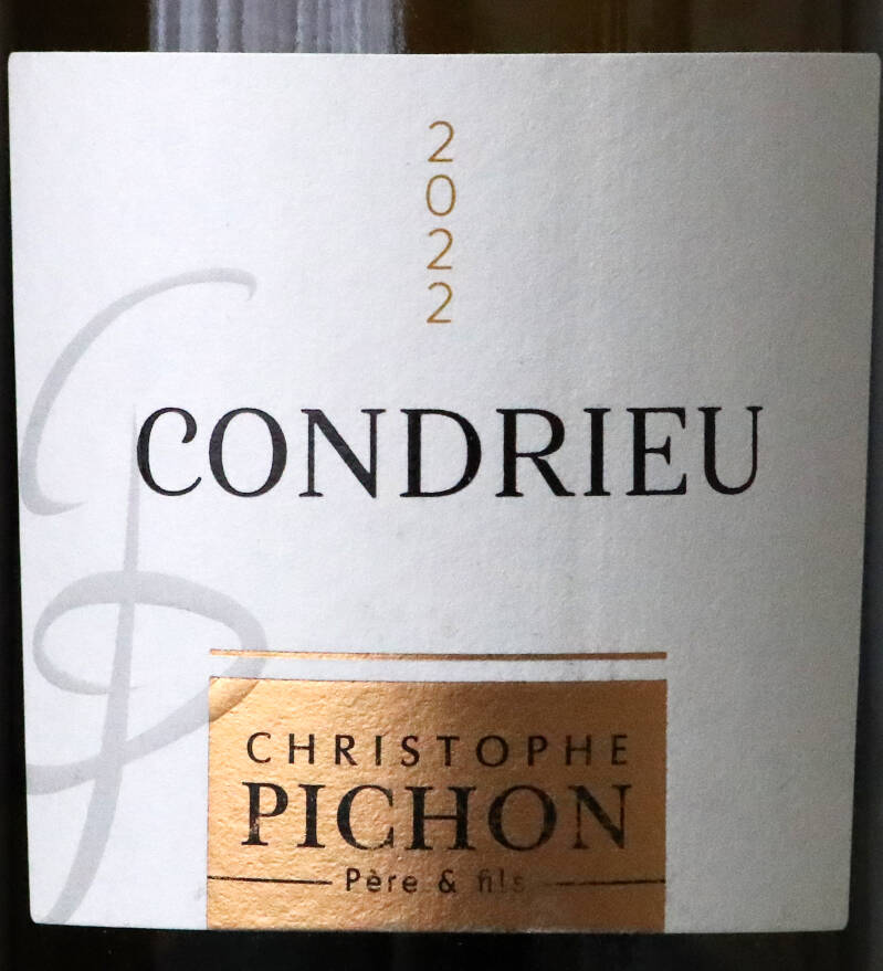 Condrieu 2022, Domaine Christophe Pichon Père & Fils
