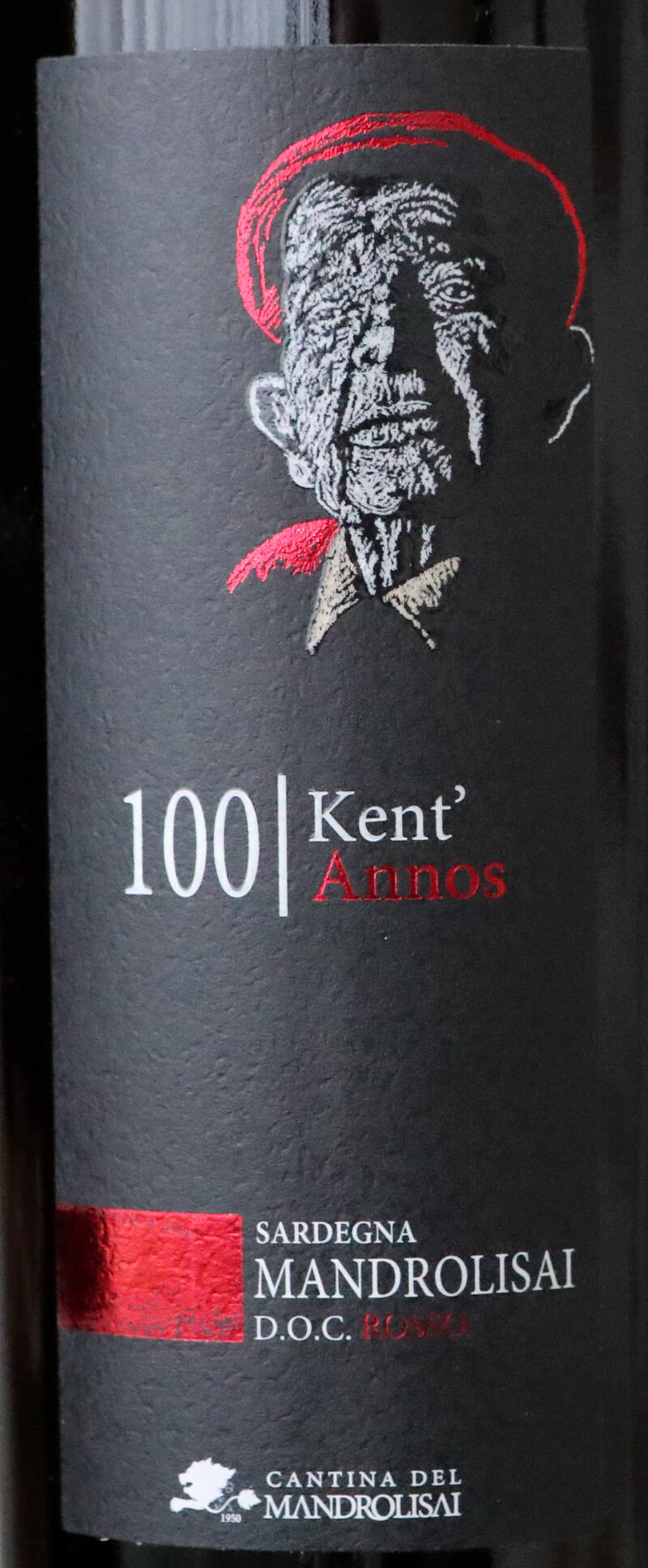 100|Kent'annos 2022, Mandrolisai DOC Rosso, Cantina del Mandrolisai