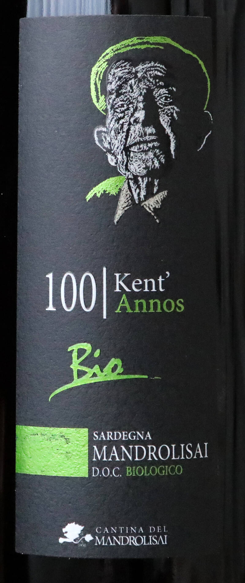 100|Kent'annos 2022, Mandrolisai DOC Rosso Bio, Cantina del Mandrolisai