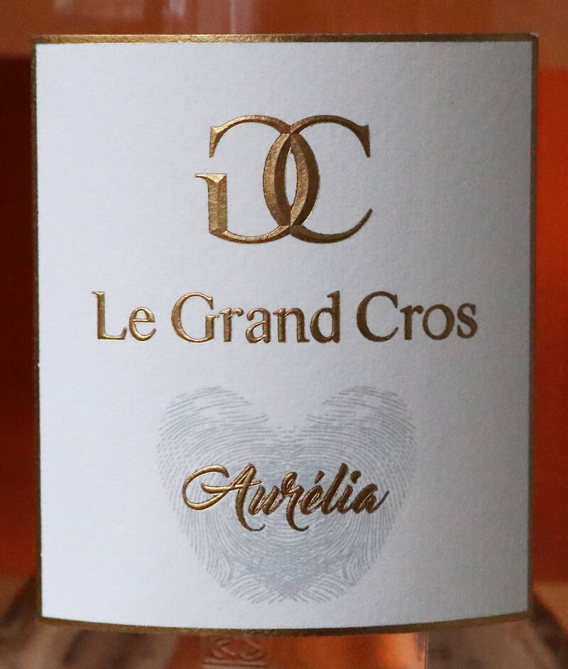 Le Grand Cros Rosé ‘Cuvée Aurélia’ 2022, Côtes-de-Provence, Frankrijk