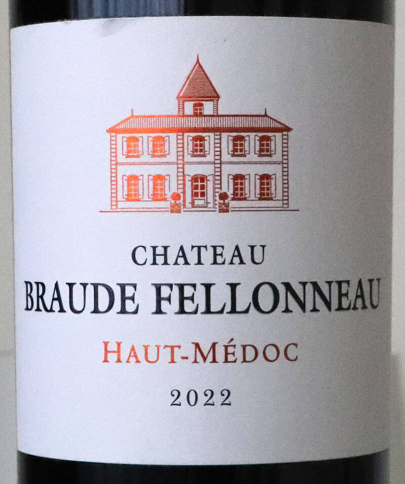 hâteau Braude Fellonneau 2022, Haut-Médoc