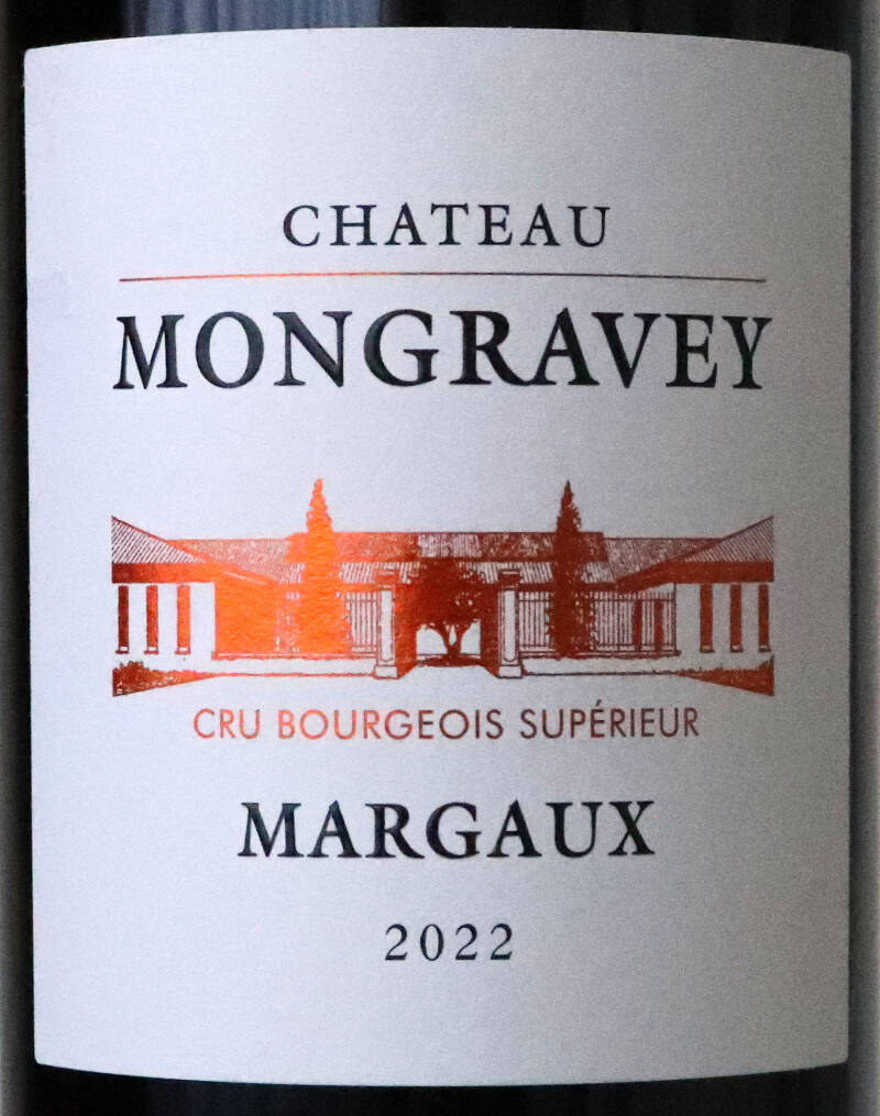 Château Mongravey 2022, Margaux Cru Bourgeois Supérieur