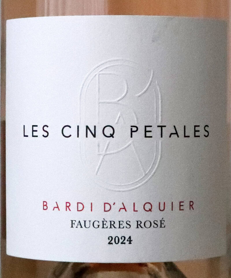 Cuvée ‘Les Cinq Pétales’ 2024, Domaine Bardi d’Alquier