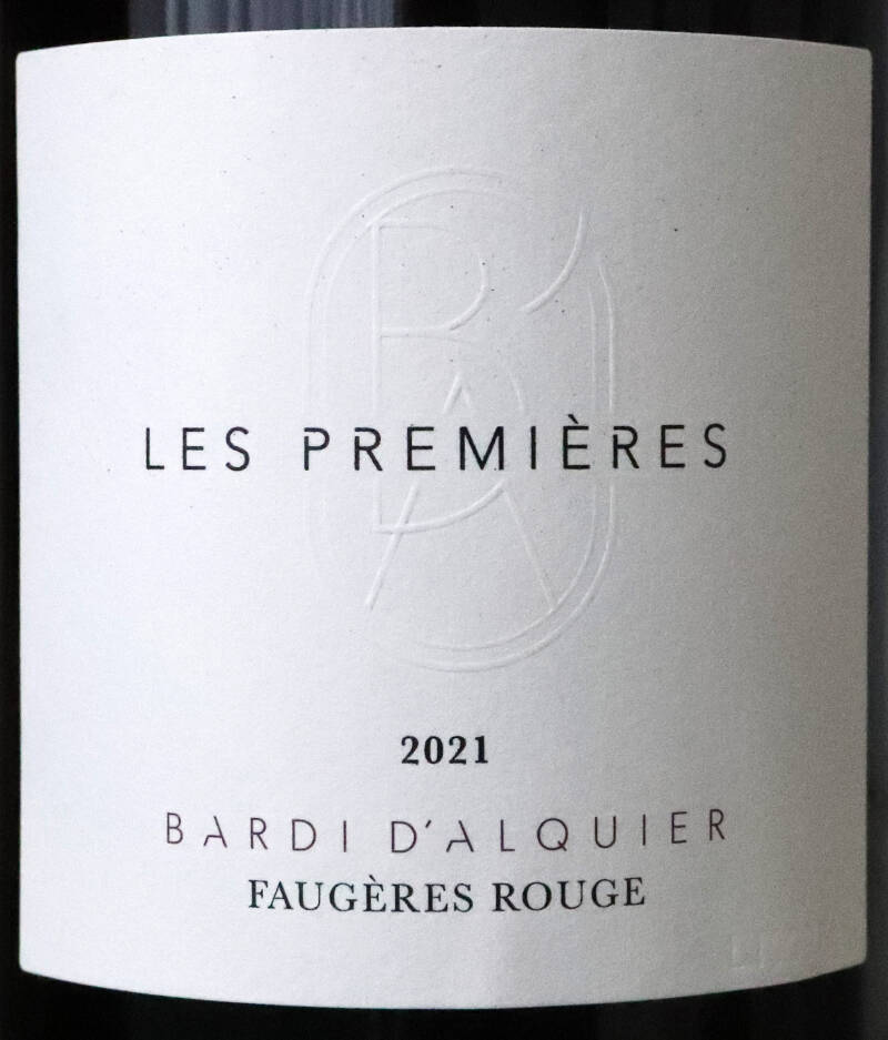 Cuvée ‘Les Premières’ 2021, Domaine Bardi d’Alquier