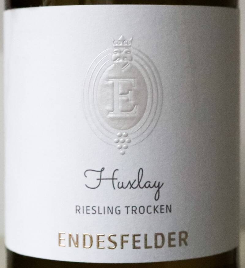 Mehringer Blattenberg in der Huxlay Riesling trocken 2024, Weingut Endesfelder, Mosel