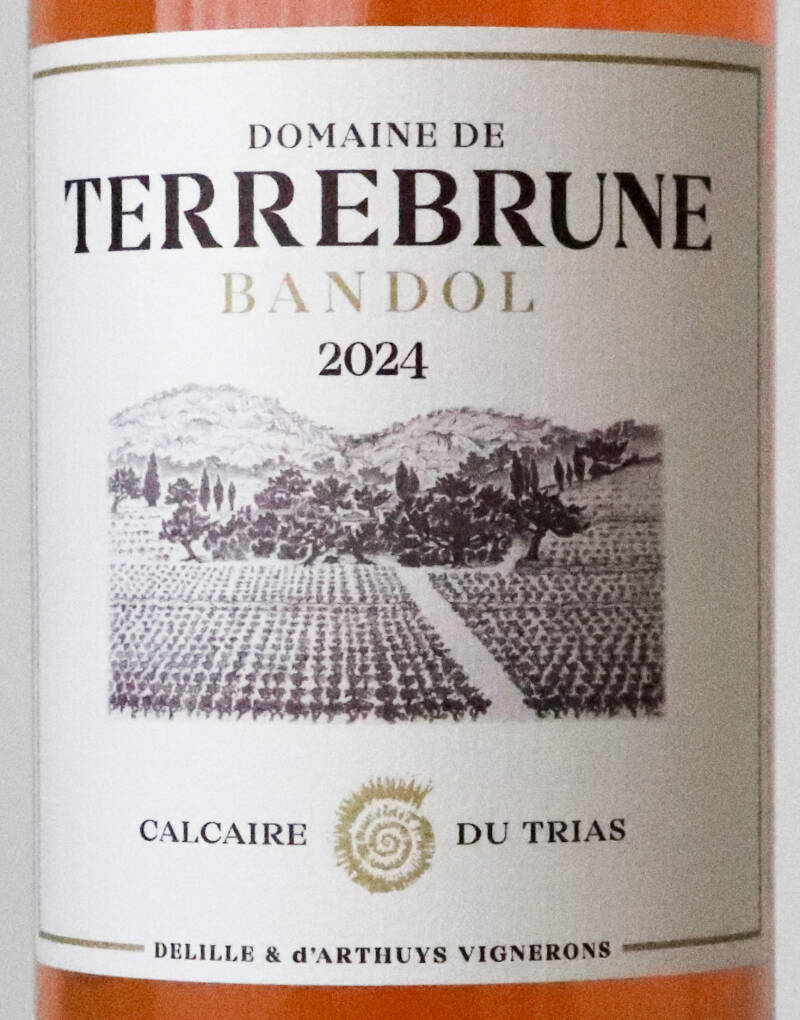Domaine de Terrebrune rosé 2024, AOP Bandol
