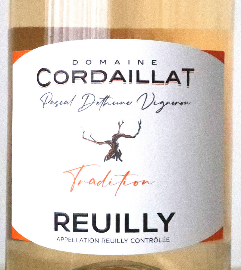 Pinot Gris Rosé ‘Tradition Gris’ 2025, AOP Reuilly, Domaine Cordaillat
