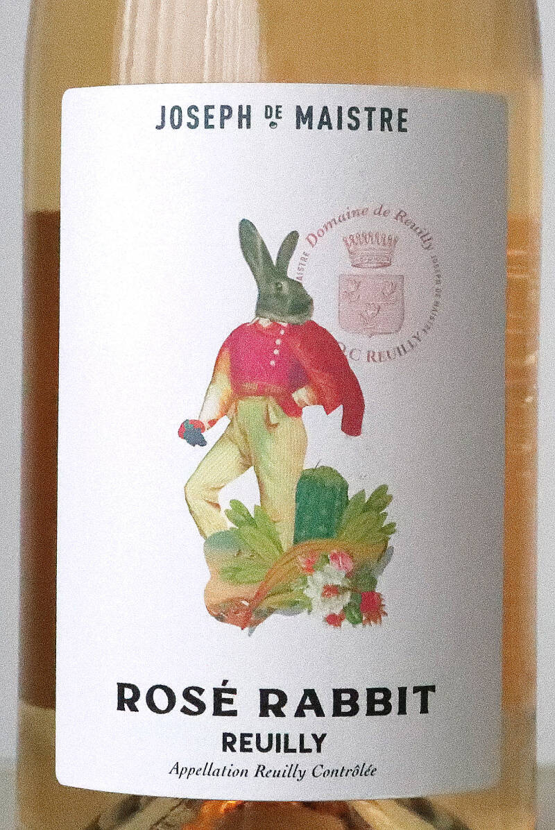 Pinot Gris Rosé ‘Rabbit’ 2023, AOP Reuilly, Domaine Joseph De Maistre